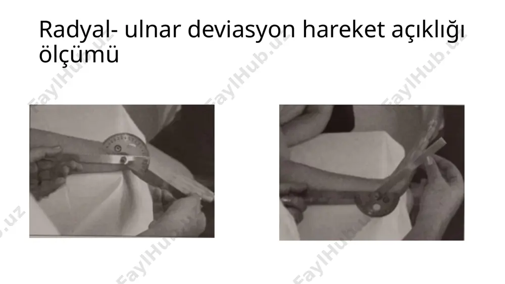 el bileği fleksiyon-ekstansiyon hareket açıklığı ölçümü - Page 5
