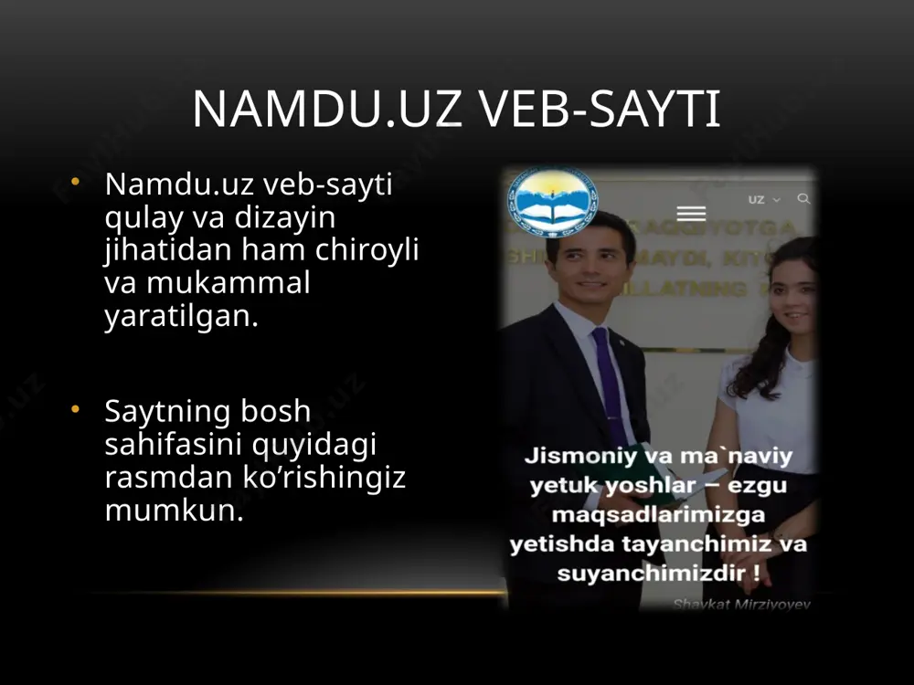 namdu.uz veb-sayti - Page 3
