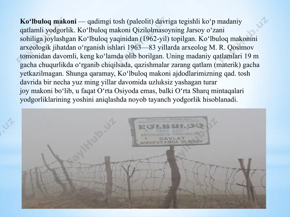 dan toshkent)ning keyingi asrlarda kengayib borishi bilan unda mahallalar soni ham koʻpayib borgan va bulardan baʼzilarining nomlari yozma manbalarda uchraydi foydalanilgan adabiyotlar v. kostetskiy angren kecha va bugun. n:zarqalam-2006 f.b. ochildiyev tarixiy o`lkashunoslik toshkent-2020 internet saytlar e’tiboringiz uchun raxmat image1.png image2.jpeg image3.jpg image4.jpg image5.tmp image6.jpeg
