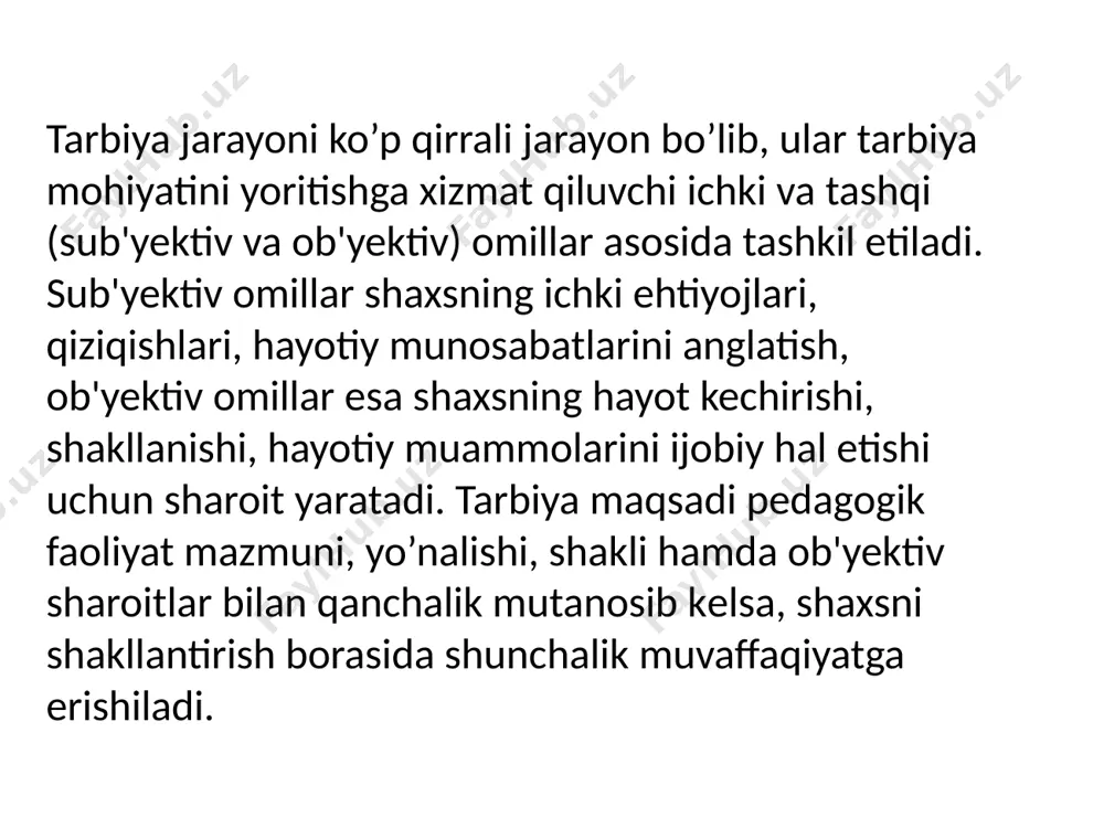 tarbiya nazariyalari, usullari va turlari - Page 4