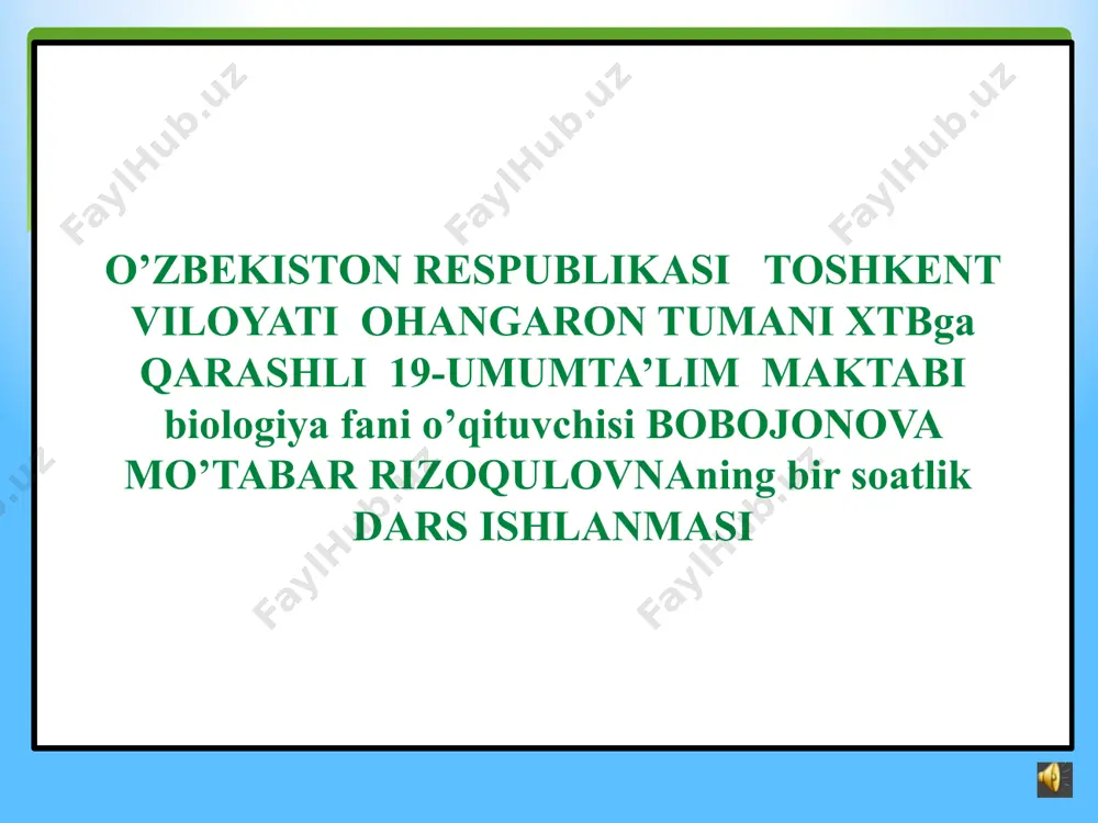 qo’lladi va kuzatilayotgan belgilarning bir qncha avlodlarda qanday namoyon bo’lishini o’rgandi. grigor mendel o’z tajribalarini no’xat o’simligi ustida olib borgan. genetika oldida turgan vazifalari quyidagilar. xromasoma,genlarni organish belgilarning kelgusi avlodga berilish qonuniyatlarini o’rganish. fizik,kimyoviy ta’sirlarni o’rganish. insonlar uchun sermahsul navlar,zotlar yartaish. irsiy kasalliklar paydo bo’lishini,oldini olishni,davolashni o’rganish. genetika fanining hal qilishdagi usullari. duragaylash sitogenetik molekular genetik ontogenetik genetik injeneriya 1-bosqich. grigor mendel va uning izdoshlari. 2-bosqich. tomas morgan va uning shogirdlari. o’zbek olimlaridan . j.a.musayev, o.jalilov, n.nazirov, s.mirahmedov, a.abdullayev va boshqalar. genetika faniga asos solgan olimlar. o’zbek olimlari. x-chatishtirish venera –zuhrosi ko’zgusi ona organizmi mars-qalqoni, ota organizmi f1 birinchi avlod. f2 ikkinchi avlod bolalar degan ma’noni b genetik simvollar belgilari. mustahkamlash uchun savollar : 1.genetika nimani o’rganadi ? 2.irsiyat nima ? 3.o’zgaruvchanlik deganda nimani tushunasiz ? mustahkamlash uchun savollar : 4.genotip nima ? 5.fenotip-chi ? 6.mendel tadqiqotlarini kimlar o’rgandi ? 7.mendel qo’llagan usul. 8.genetikaga asos solingan yil. uyga vazifa : …