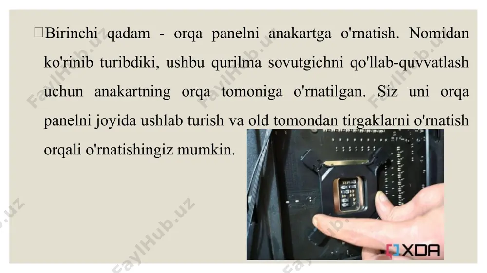 sovutishtizimining o'rnatilishi - Page 4