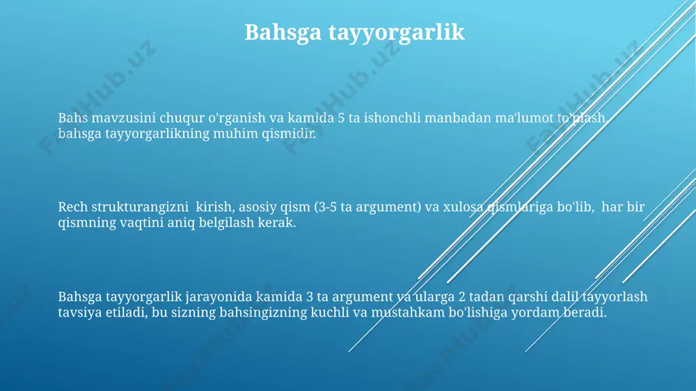 baxs munozara olib borish qoidalari - Page 3