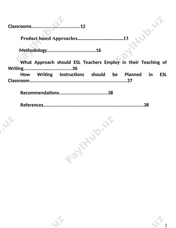 for learners? ii) how should the defined writing strategy be scheduled so that it can be efficiently applied in the esl schools? the findings of the reviews showed that process, genre, process genre, process product and product-based approaches are employed in esl classrooms. process approach was mostly employed in esl teaching of writing in secondary and tertiary level. results also indicated that scaffolding cooperative learning and teacher and peer feedback help to improve esl students' writing. keywords: writing approaches, writing, esl classrooms, process approach, teaching writing theories introduction english is a language widely spoken around the globe. about 1,121 billion people regardless of natives or non-natives speak english (world population review 2019). it is a language that bridge people in different sectors. english is language of business, education and communication, and even seen as an official language and used in documenting. second language learning differs from first language acquisition. to …