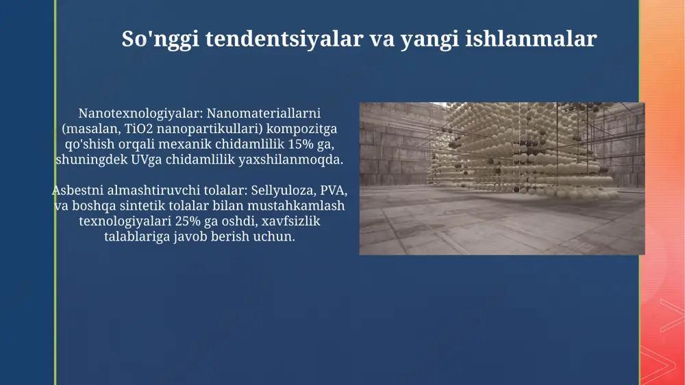 asbestsement kompozitlar ishlab chiqarish texnologiyasi, xossalari va ishlatilish sohalari - Page 5