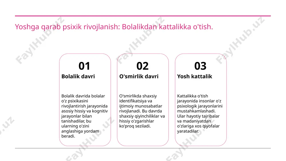 inson psixikasining ontogenezda rivojlanishi - Page 5