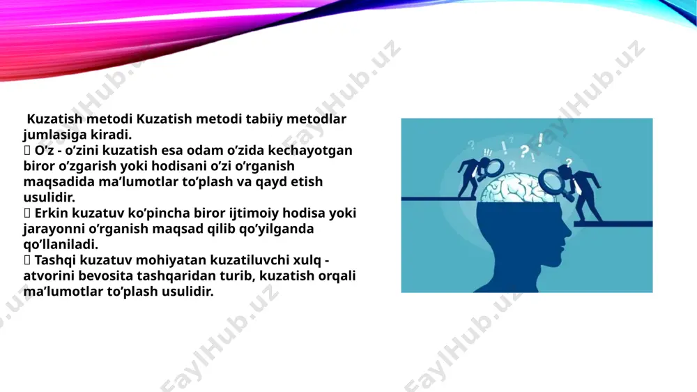 ijtimoiy psixologiyada qo’llaniladigan metodikalar - Page 5