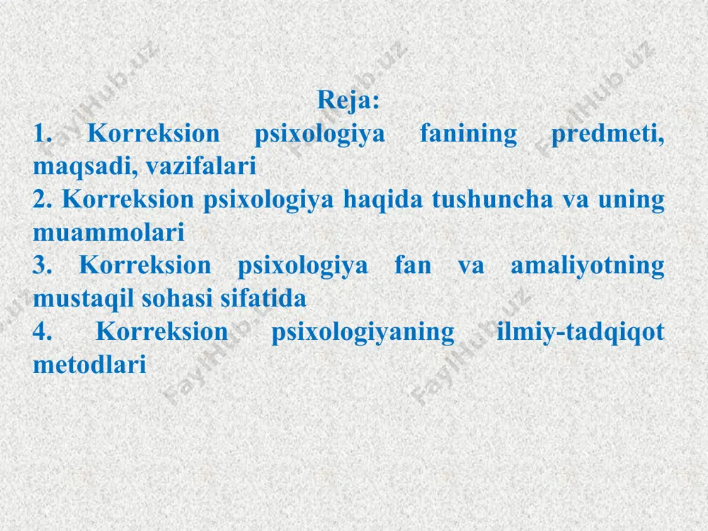 stligi”, “sekin idrok qilish”, “quruq yodlashning ustunligi”, “bir xildagi harakatlar”, “yangi sharoitlarga yomon moslashish”, “bilimlarini to’g’ri ishlata olmaslik” – aqli zaif bolalarga xos xususiyatlar ekan. n.a.dobrolyubov xix asr ikkinchi yarmi xx asr boshlarida rossiyada aqli zaif bolalarni o’rganuvchi, davolovchi, tarbiyalovchi, bilim beruvchi qator davolash, tarbiyalash muassasalari ochila boshlandi (riga, peterburg, moskva, kiyev shaharlarida). 1910 yilda moskvada aka-singil postovskiylar boshlang’ich bilim yurti qoshida aqli zaif bolalar uchun yordamchi sinflar ochdilar. hamda bolalarni o’rganish uchun eksperimental psixologik kabinet tashkil qildilar. 1911 yilda shifokor-psixiatr, professor g.i.rossolimo moskvada bolalar psixologiyasi va nevropatologiyasi institutini ochdi. bu yerda aqli zaif bolalar ruhiyatining o’ziga xos tomonlari o’rganila boshlandi. g.i.rossolimo 1920 yillardan boshlab maxsus psixologiya, xususan aqli zaif bolalar psixologiyasi mustaqil fan sifatida maorif tizimiga kiritildi. shu davrdan boshlab bu muammo davlat ahamiyatiga ega bo’lgan ishlar tizimiga kiritilib, alohida e’tibor berila boshlandi. 1925 yilda moskvada eksperimental defektologiya instituti tashkil etildi. l.s.vigotskiy rahbarligida muntazam, izchil aqli zaif bolalarni o’rganish …