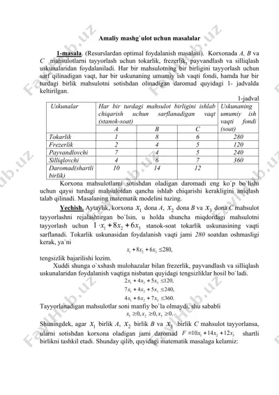 uskunalar — DOC