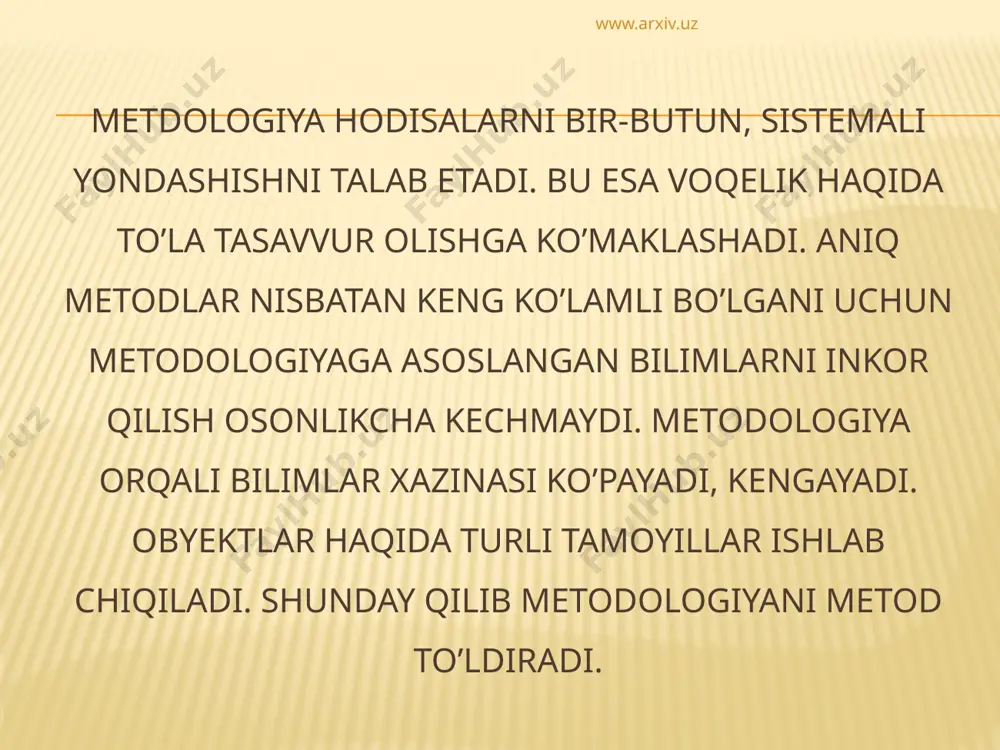 metodologiya - uslublar haqidagi fan - Page 3