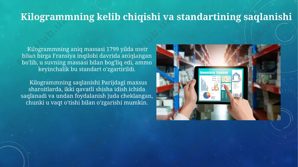 etalon birliklar kelib chiqishi va saqlanishi - Page 4