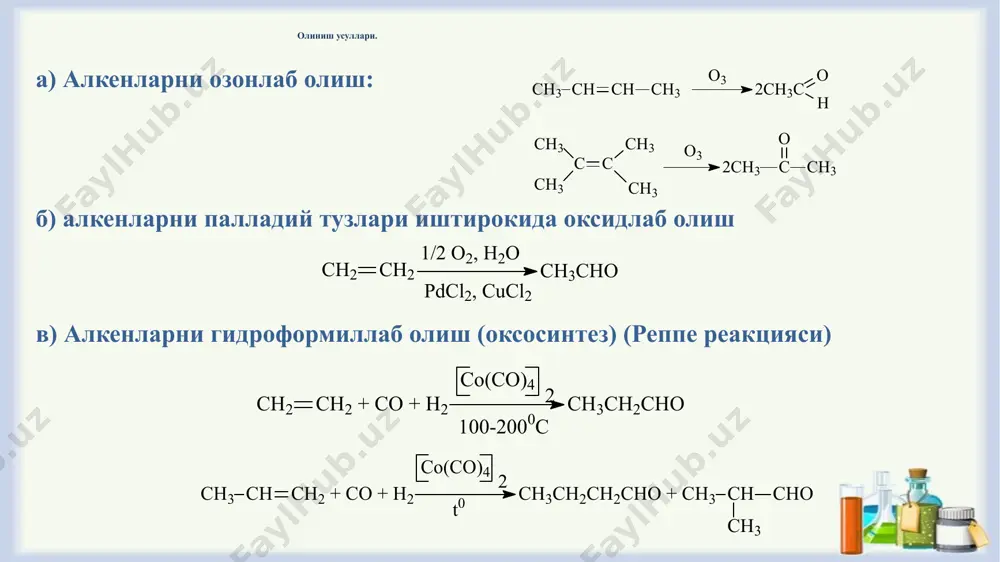 альдегид ва кетонлар - Page 4