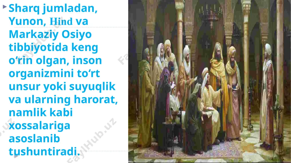 mijoz haqida ta'limot va uning sharq tibbiyotida asoslanishi - Page 5