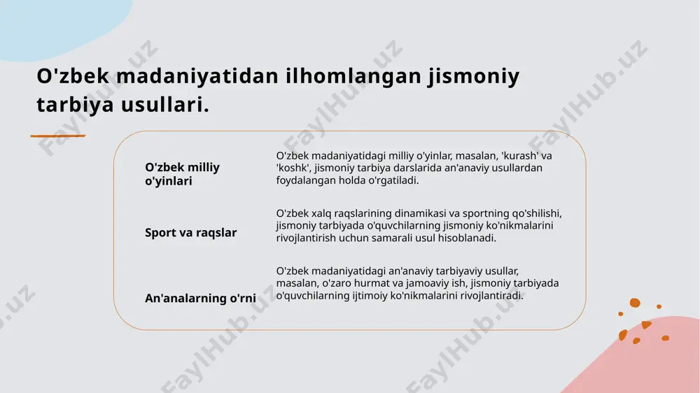 jismoniy tarbiya darslarida o'qitish usullari - Page 5