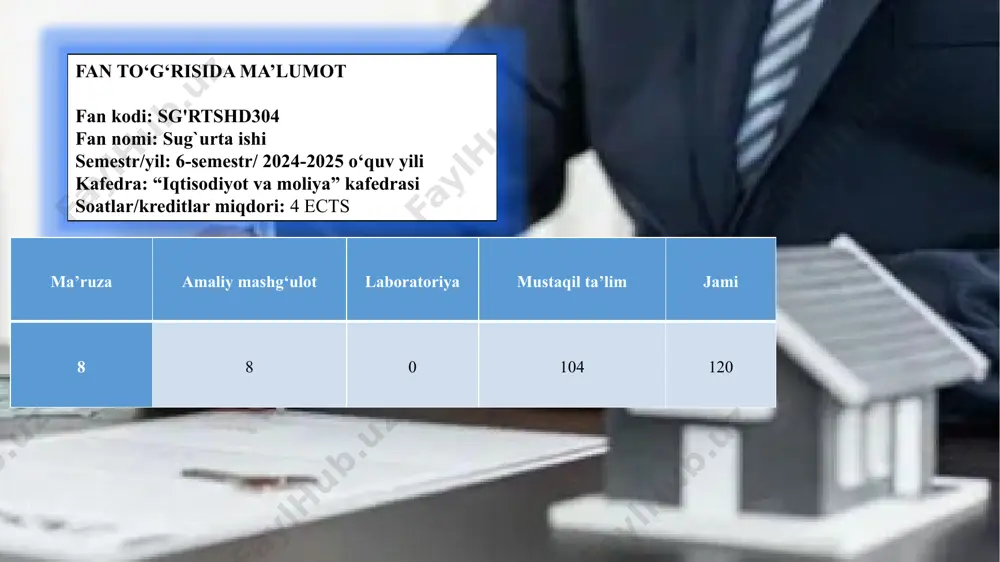 r bo‘yicha bo‘linadigan har bir ulushi, odatda alohida baholanadi. bino ulushining bahosiga muvofiq ularning sug‘urta summalari belgilanadi, sug‘urta to‘lovlari hisoblab chiqiladi va yig‘iladi. bino buzilgan taqdirda sug‘urta qoplamasi sug‘urta summasi va ularning har bir ulushiga yetkazilgan zarar darajasi asosida belgilanadi. sug‘urta qoplamasi faqat binodagi ulushi uchun ixtiyoriy sug‘urta shartnomasini tuzganlarga to‘lanadi. ijaraga berilgan binolarni sug‘urtalashda yuzaga keladigan holatlar va regressiv da’vo tushunchasi ijaraga berilgan binolarni sug‘urtalashda sug‘urta hodisasi yuz berganda zarar to‘g‘ridan-to‘g‘ri sug‘urta kompaniyasi tomonidan sug‘urtalanuvchiga qoplanadi. biroq, agar hodisa ijarachi yoki boshqa shaxsning aybi bilan sodir bo‘lgan bo‘lsa, sug‘urta kompaniyasi o‘zining to‘lagan sug‘urta tovoni summasi uchun aybdor shaxsga regressiv da’vo qo‘zg‘atishi mumkin. bu shuni anglatadiki, sug‘urta kompaniyasi zarar uchun to‘lovni amalga oshirgach, aybdor shaxsdan ushbu summani qaytarishni talab qiladi. sug‘urtalanuvchi sug‘urta hodisasi yuz berganligi to‘g‘risida sug‘urtalovchini 24 soat ichida xabardor qilishi shart. ariza kelib tushgach, sug‘urta kompaniyasi sug‘urta hodisasi yuz berganligi yuzasidan tekshiruv o‘tkazadi. agar bu fakt tasdiqlansa, sug‘urta …