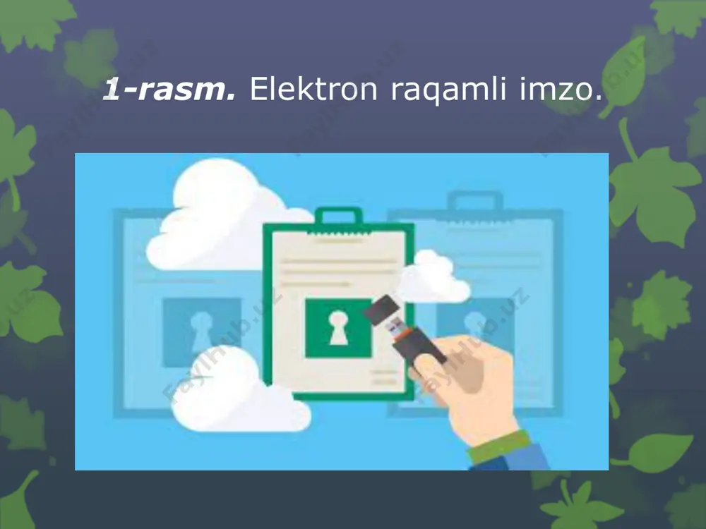 elektron raqamli imzo - Page 4