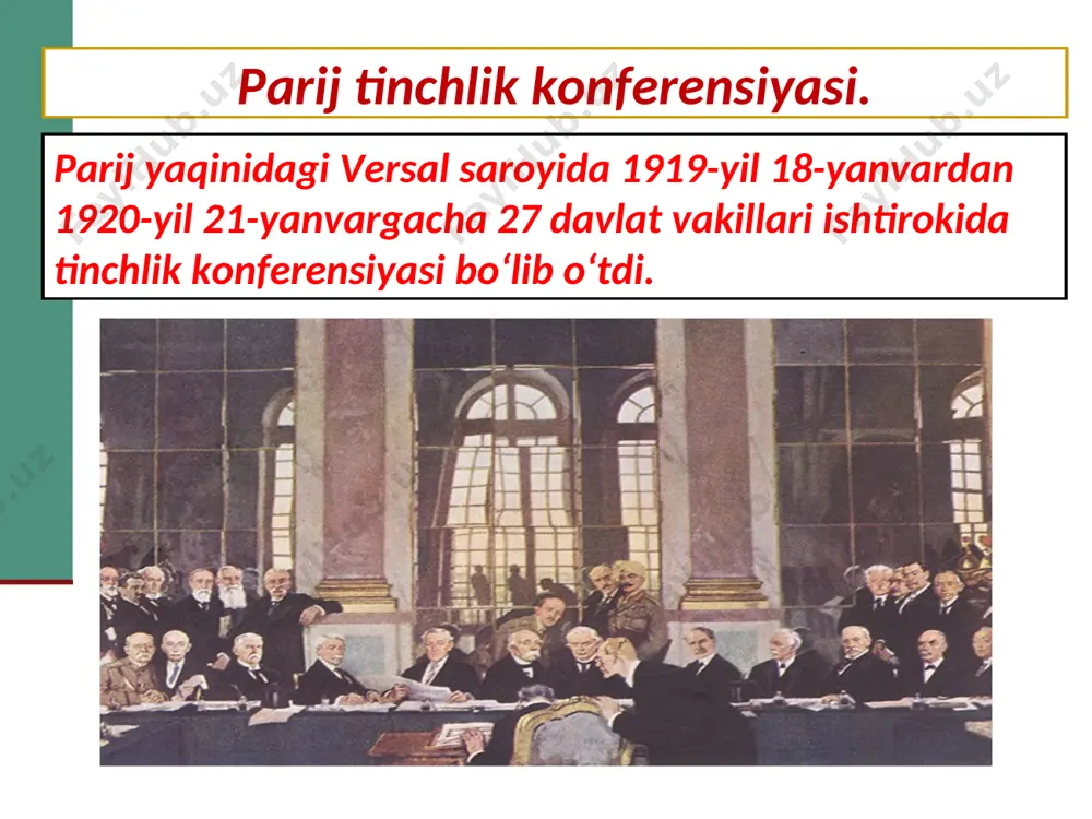 anubiy va sharqiy yevropadan immigratsiyani cheklovchi qonunlarni qabul qildi. qizil qo'rqitish tashviqoti aqsh izolyatsionizmi aqsh izolyatsionizmi birinchi jahon urushidan keyingi yillarda aqsh depressiya muammolarini bartaraf qilish bilan shug'ullanayotgan davrda yevropa ishlaridan chetda qoladi. aqsh o'lim va halokat tufayli yevropadagi urushga aralashishni xohlamadi. aqshda aholini tinchlantirish bilan bir vaqtda germaniyaning muammolarini bartaraf etishga yordam beradi. * 1929 yildagi fond bozori qulashi sekin talab va ortiqcha ishlab chiqarishning komplekslashuvi iqtisodiy inqirozni keltirib chiqaradi. 1929 yil oktyabr oyidan boshlab bozor uchun tashvish ko'plab brokerlarni ko'plab investorlar to'lay olmaydigan kreditlarni chaqirishga majbur qildi. moliyaviy vahima, aktsiyalar narxining pasayishi va boyliklar yo'qoldi buyuk depressiya; 1933 yilga kelib 13 million (ishchi kuchining 1/4 qismi) ishsiz edi. 1929 yildagi fond bozori qulashi birinchi jahon urushidan keyin aqsh qarz olish davlatdan qarz beruvchi davlatga aylandi. amerika sanoatlashgan tovarlarning asosiy qismini ishlab chiqarar edi va ishchilarning ish haqi oshib borardi. qo'shimcha pul : = qimmat tovarlar (kredit)+aktsiyalar biroq: qishloq …