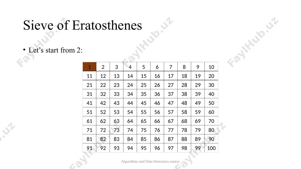 sieve of eratosthenes - Page 5