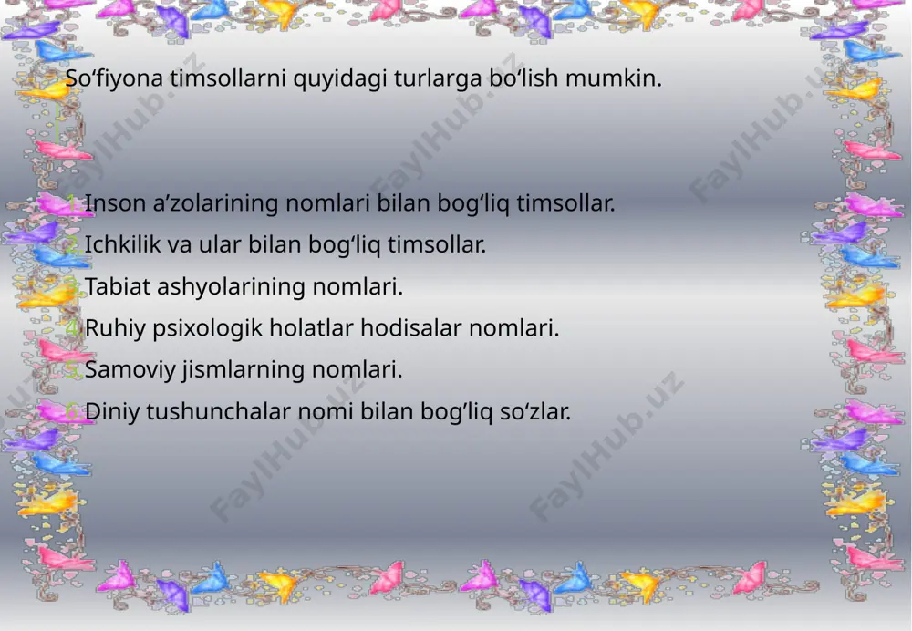 tasavvufda badiiy timsollar - Page 5