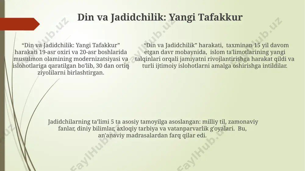 jadid harakati va milliy uygʻonish - Page 5