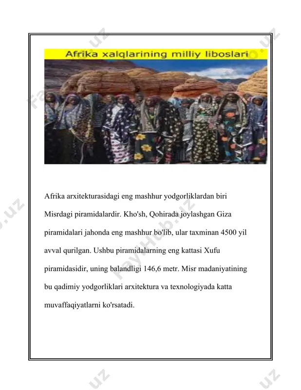 an, suaxili tilining zanzibardagi va tanzaniyadagi dialektlari biroz farq qiladi. tarqalgan tillar va raqamlar: - nigeriya davlatida eng ko‘p til so‘zlanuvchi davlat bo‘lib, bu yerda 500 dan ortiq til mavjud. - afrikaning janubidagi kongo demokratik respublikasi eng ko'p tillar soniga ega bo'lgan mamlakatlardan biri bo‘lib, u yerda 242 ta til so‘zlashiladi. - arab tili afrikada eng ko'p so'zlashiladigan til bo'lib, taxminan 160 milliondan ortiq kishi bu tilda gaplashadi. - suaxili tili afrika qit’asidagi eng ko‘p kishi so‘zlashadigan savdo tillaridan biridir. 50 milliondan ortiq inson bu tilni ikkinchi til sifatida so‘zlashadi. rasmiy tillar: - afrika qit’asida turli davlatlar turli rasmiy tillarni tan olgan. misr, jazoir, tunis, sudan, marokash va liviya arab tilini rasmiy til sifatida tan olgan. - efiopiya amhar tilini rasmiy til sifatida tan olgan. - tanzaniya va keniya davlatlari suaxili va ingliz tillarini rasmiy tillar qatorida kiritgan. ushbu ma'lumotlar afrikaning boy madaniyati, tillar xilma-xilligi va tarixiy rivojlanishini aks ettiradi. …