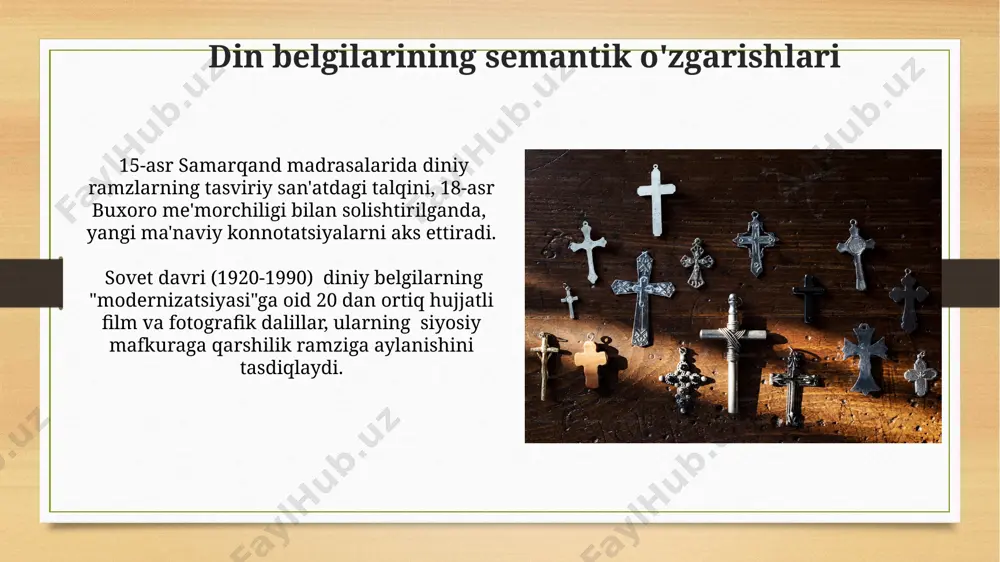 diniy ramzlarning zamonaviy talqinlari qiyosiy tahlil - Page 5