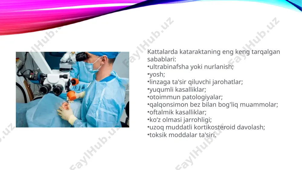 kataraktaning zamonaviy kanservativ va xirurgik davolash usullari - Page 5