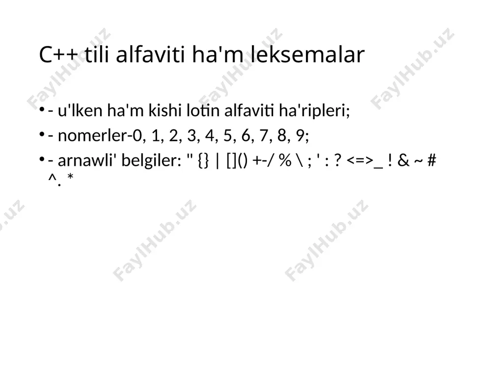 c/c++ tilleri elementleri - Page 5