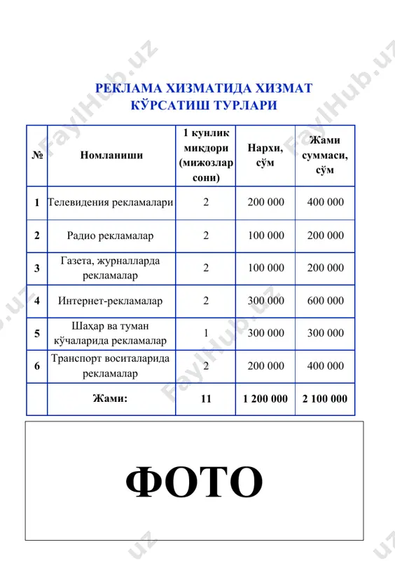 reklama xizmatlari - Page 5