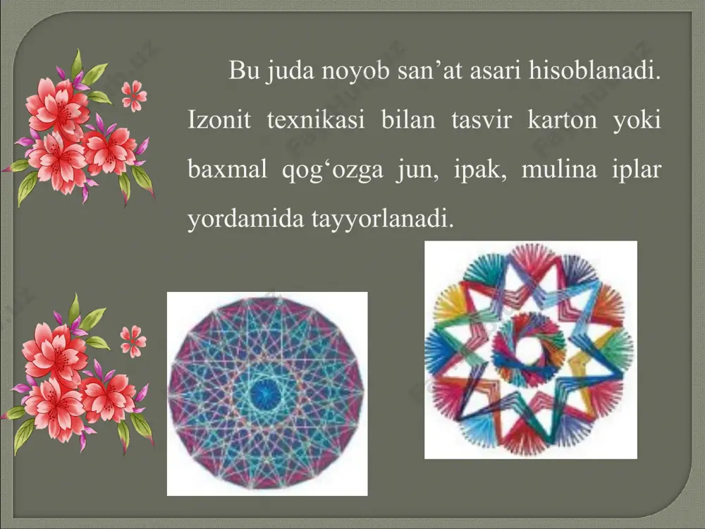 izonit texnikasi asosida tasvirlar yaratish 4 sinf - Page 5