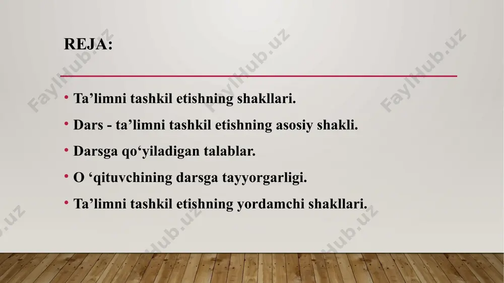 a o‘quv yili, o‘quv kuni, dars, mashg‘ulotlar orasidagi tanaffus, o‘quv ta’tillari kabi tushunchalarni kiritdi. sinf-dars tizimi garchi 350 yil avvai asoslangan bo’lsada, bugungi kunda ham keng ко’lamda qo’llanilib kelinmoqda. nemis pedagogi yozef zikkinger (1858 – 1930) xix asr oxiri xx asr boshlarida, aqliy rivojlanishida farqi bo'lgan o'quvchilarni o‘qitishda individuallashtirishga ahamiyat qaratish masalasi ayniqsa dolzarb xususiyat kasb etdi. shunga mos ravishda tanlab o‘qitish shakli yuzaga keldi (aqshda batov, yevropada mangeym tizimi). yevropa va aqshda xx asr boshida o'quvchilarning individual, faol, mustaqil o'quv ishlarini ta’minlashga qaratilgan ko'plab ta’lim tizimlarining samaradorligi sinab ko'rilgan. 1905-yili dalton shahrida (massachusets shtati) o'qituvchi elena park xerst tomonidan birinchi bor qo'llanilgan ta’limning individuallashtirilgan tizimi ular orasida eng radikal hisoblangan. bu tizim dalton-reja nomi bilan pedagogika va maktab tarixiga kirdi. u ba’zan laboratoriya yoki ustaxonalar tizimi deb ham ataydilar. birinchi universitetlar paydo bo'lishi bilan ta’limning ma’ruza-seminar tizimi yuzaga kela boshlaydi. u yaratilgan paytdan beri hali deyarli hech bir katta …