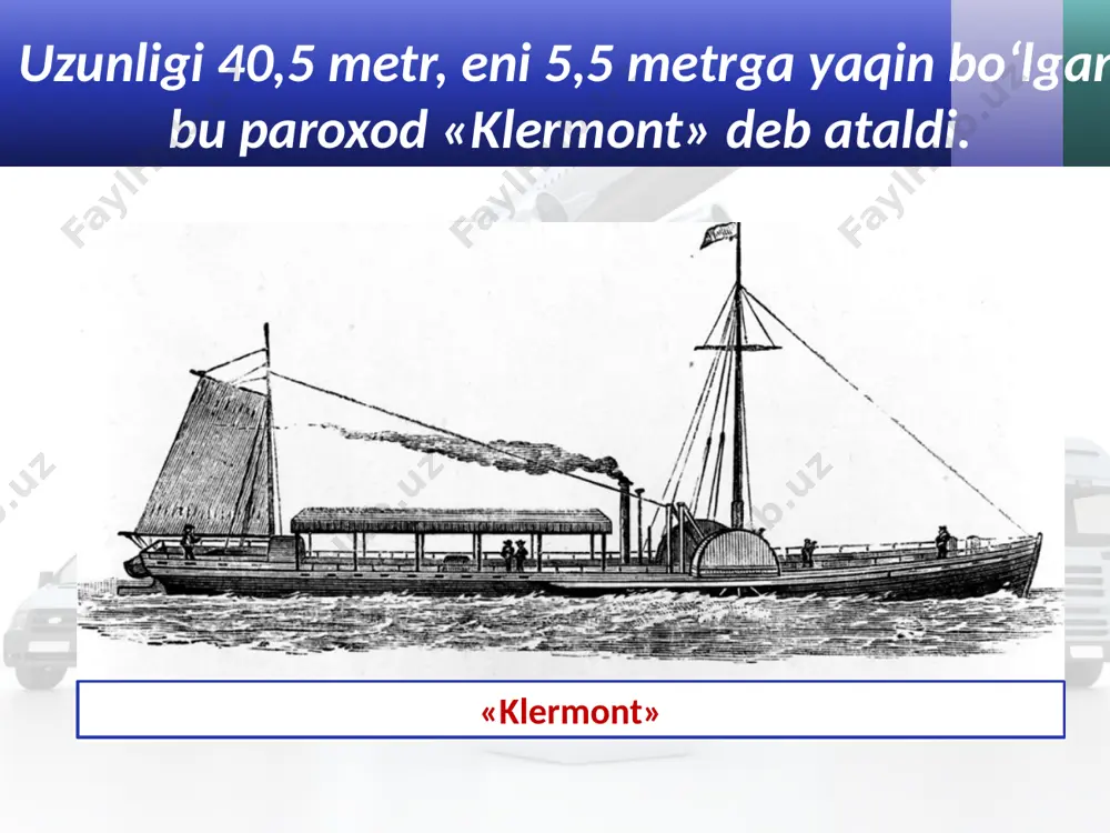 transport vositalarining ixtiro etilishi. 5 - sinf - Page 4