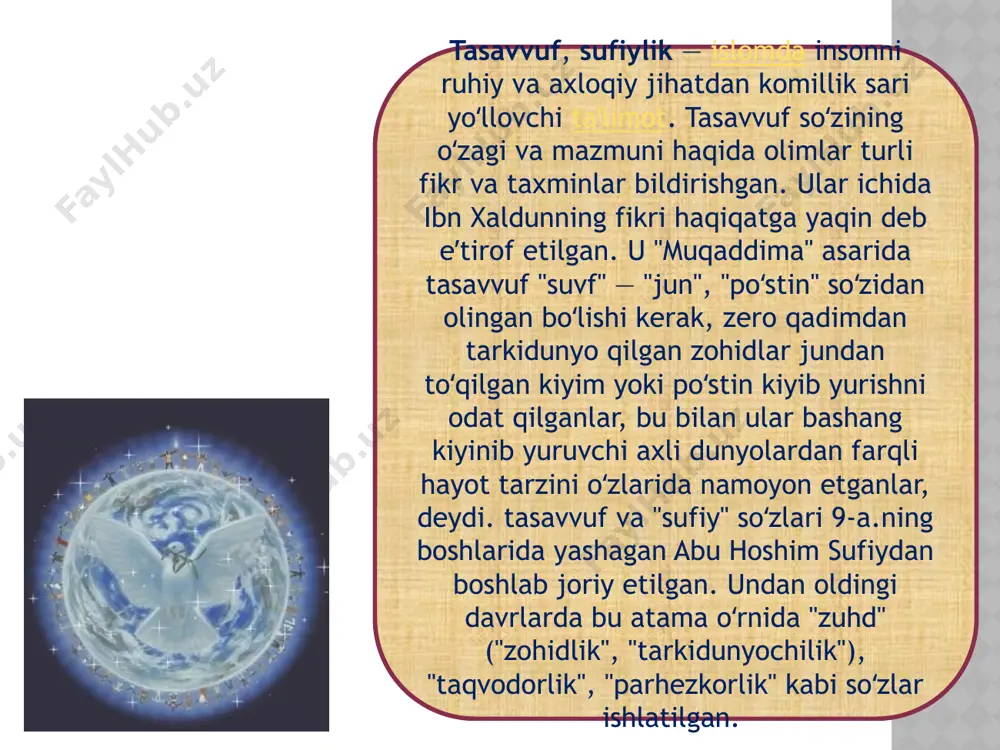 tasavvuf talimoti va islohiy tushunchalar - Page 5