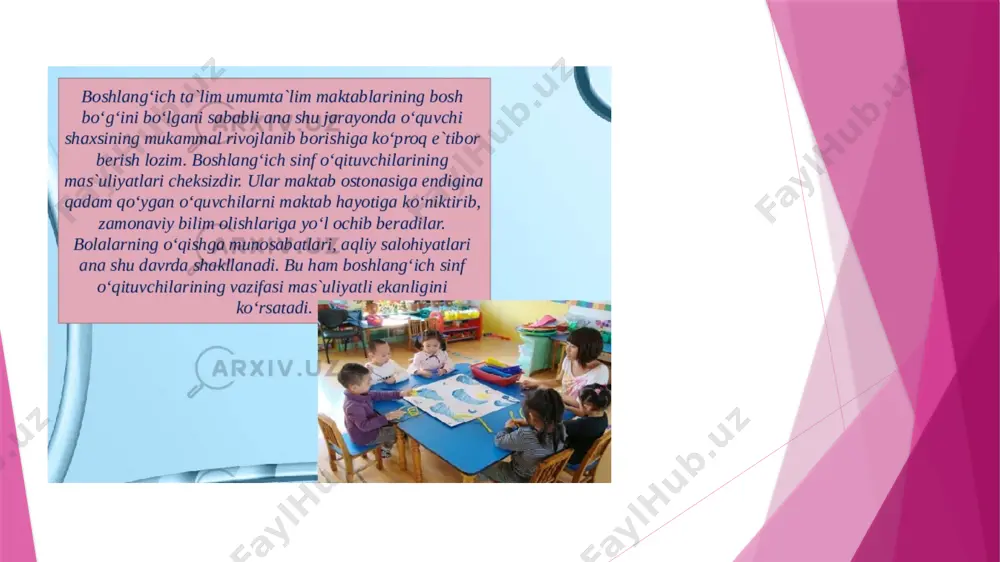 boshlang'ich ta'lim fanlari prezentatsiyasi - Page 5