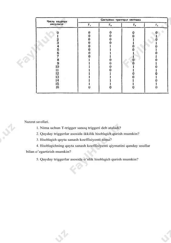 ikkilik hisoblagichni tadqiq qilish - Page 3