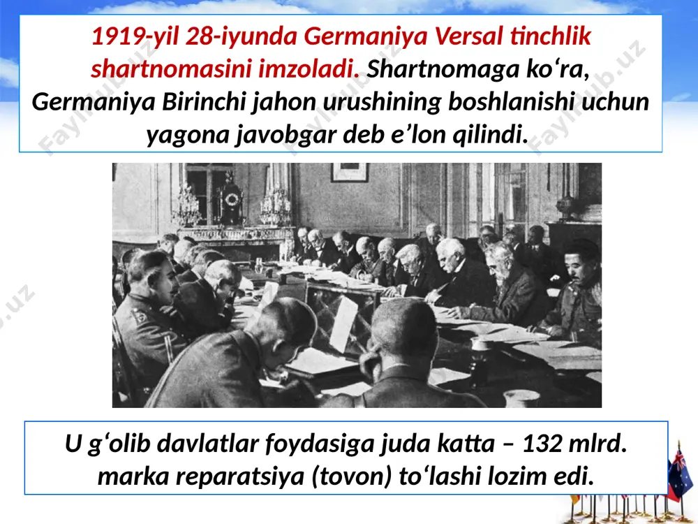 1918 – 1939-yillarda xalqaro munosabatlar 10- sinf - Page 4