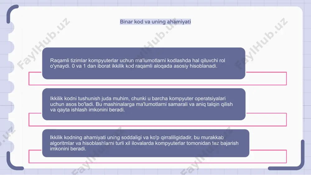 sanoq sistemalari, axborotni kodlash - Page 4