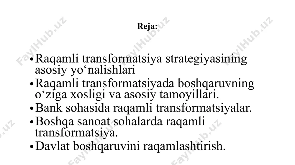 hida sohalarni yoki butun biznesni raqamli o'zgartirish uchun ilg'or biznes tahlillari, jarayonlarni avtomatlashtirish va robotlashtirish, sun'iy intellekt, bulutli texnologiyalar va "aqlli" boshqaruv va boshqaruv tizimlari kabi ilg'or texnologiyalar qo'llaniladi. iqtisodiyotning raqamli o'zgarishi sharoitida "katta ma'lumotlar" kapital shakliga aylanmoqda. bunday kapitalning shakllanishi, to'planishi va ishlatilishi davlat yoki fuqarolik jamiyati, ishbilarmonlik va fuqarolik jamiyati davlati va biznesining o'zaro hamkorligini talab qiladi. • ishlab chiqarish hajmining uzluksiz o'sishi; • turli kombinatsiyalardagi aktivlarni bir -birini to'ldiruvchi tarzda yangi mahsulot yoki texnologiyani uzluksiz yaratish); • noaniqlik sharoitida dinamik barqarorlik (tashqi o'zgarishlarga o'z-o'zini moslashish); • kollektiv boshqaruv xo'jalik yurituvchi sub'ektlar(collabotative governance) konsensusining yangi usuli sifatida; • texnologik "tuzoqlarni" - har uchinchi o'yinchi qolgan ikkitasining traektoriyalarini to'g'rilaydi va ularni doimiy yangilanishlarga yo'naltiradi. birgalikdagi boshqaruv tadbirkorlik sub'ektlari kelishuvining yangi usuli sifatida; tadqiqotlarga ko‘ra, sanoat kompaniyalarining deyarli 50 foizi iqtisodiy integratsiyani keyingi besh yil ichida muvaffaqiyat yo‘lidagi hal qiluvchi element sifatida baholadilar [forbes, 2018]. tegishli infratuzilmani rivojlantirish korxonalarda innovatsion …