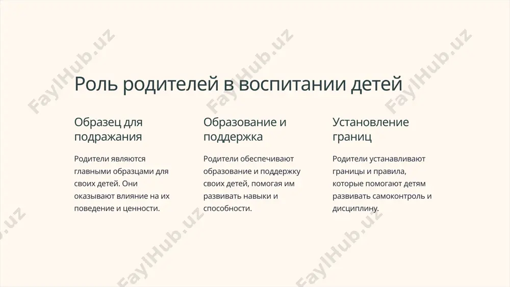 основы воспитания в семье - Page 3