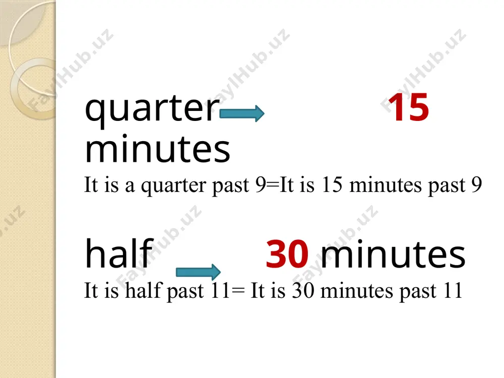 time telling exercise - Page 2