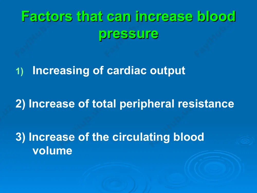 lood flow donator no. mechanism of action sodium nitroprusside is metabolized in the body to release no no binds to the heme iron cytosolic guanylate cyclase activation of guanylate cyclase accumulation of 3.5 cgmp in myocytes decrease in the concentration of cytosolic ionized calcium dephosphorylation of myosin heads muscle cells relaxation media of arteries and veins indications for use sodium nitroprusside 1) hypertensive crisis 2) controlled hypotension 3) heart failure contraindications for use of sodium nitroprusside 1) violations of cerebral circulation 2) the liver and kidneys 3) advanced age 4) pregnancy side effects sodium nitroprusside 1) reflex tachycardia 2) cyanide poisoning mechanism of action hydralazine (apressin) slows inactivation of endothelial relaxing factor (no) has a relaxing effect on the arterioles and small arteries decreases total peripheral vascular resistance decreases blood pressure indications for use hydralazine (apressin) 1) hypertensive heart disease 2) hypertensive crisis unwanted side effects hydralazine (apressin) 1) orthostatic …