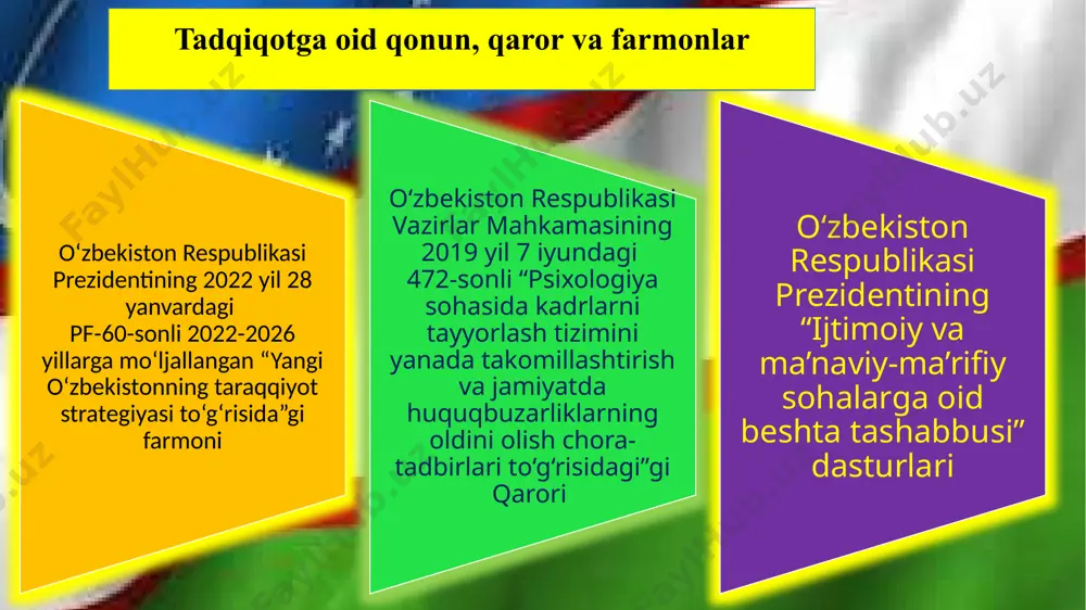 larning o‘zaro munosabatlari psixologiyasiga oid dastlabki ilmiy ishlar g‘.b.shoumarov va ye.a.morshininalar tomonidan ham amalga oshirilgan. respublika psixolog olimlari orasida ilk bor o‘zbek oilasida bir necha avlodlararo va ikki avlod: ota-ona va farzandlar o‘zaro munosabatlarning o‘ziga xos etnopsixologik xususiyatlari o‘rganilgan va ko‘p farzandli oilaning katta yoshli a’zolariga hurmat, oilada erkak mavqei kabilar va bularning bola shaxsiga ta’siri yoritib berilgan. v.g.kamenskaya oʻsmirlarning emotsional holatlari oiladagi munosabatlarga bevosita taʼsir koʻrsatadi va ular 4 guruhga ajratiladi deb izohlagan. xatti-harakatini o‘zi anglagan, ijobiy qoidalarga tayanib ish tutadigan, so‘zi bilan ishi mos o‘smirlar; axloqiy tushunchalari xarakatlariga mos keladigan o‘smirlar; xatti-harakatlari axloqiy normalarga mos kelmaydigan o‘smirlar; o‘zlari bilgan axloqiy talablar bilan, kundalik xulq-atvorning aloqasini tushunmaydigan o‘smirlar. o‘smirlik davrini baholashda insonga azaldan berilgan qandaydir ilk mayl namunasi sifatida vujudga keladigan o‘z mavqeini belgilashga ongsiz intilishi eng muhim asos hisoblanadi. bu intilish go‘yoki xudbinlik, boshqa kishilarni mensimaslik paydo bo‘lishiga, atrof-muhit bilan kelisha olmaslikka, hatto nizolarga olib kelishi, ongsizlik ehtiyojlari …
