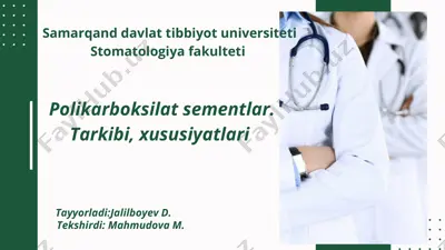 polikarboksilat sementlar — PDF
