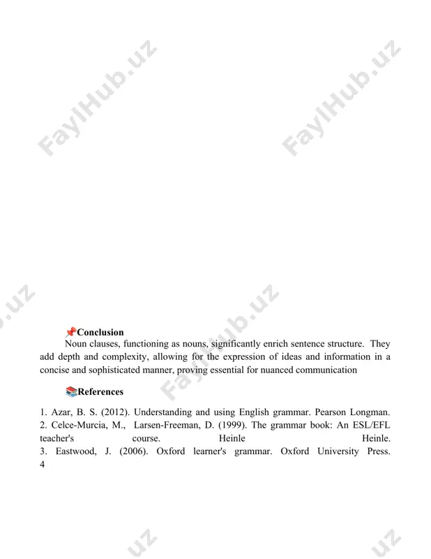 book: an esl/efl teacher's course. heinle heinle. 3. eastwood, j. (2006). oxford learner's grammar. oxford university press. 4