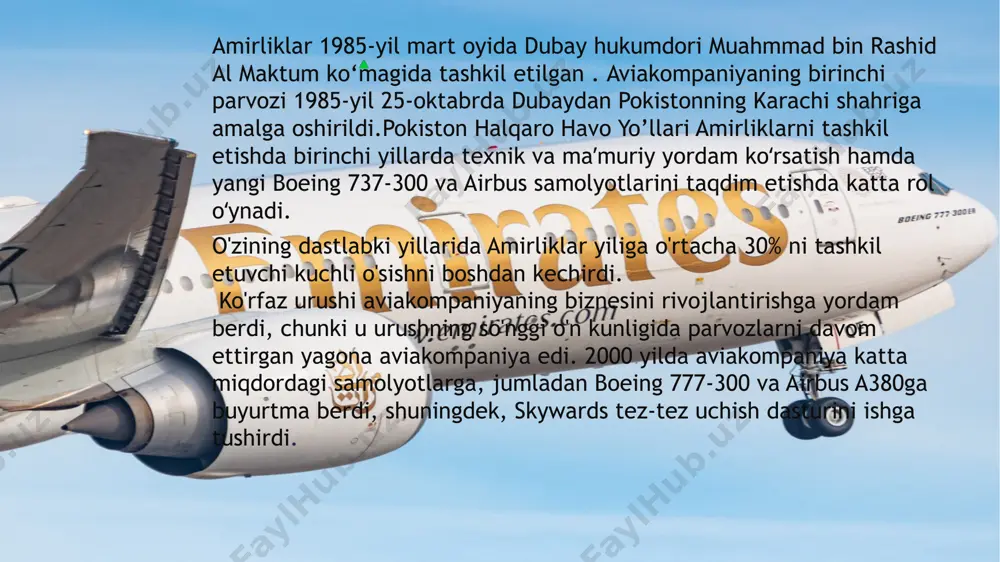ko'k rangga, raqib futbol jamoasi sautgempton esa qizil rangga ega. endi u "emirates spinnaker tower" deb nomlanadi. 2. futbol emirates fifa va fifa jahon chempionati homiysi bo‘lgan , biroq fifa ichidagi korruptsiya va poraxo‘rlik ayblovlari, shuningdek, fifaning 2022-yilgi jahon chempionatini qatarga berish haqidagi munozarali qarori tufayli 2015-yil boshida homiylikni to‘xtatdi .2006-07-yilgi mavsumdan beri u “arsenal” , 2010-11 -yilgi mavsumdan “milan ”, 2013-14-mavsumdan boshlab “real” , 2015-16-mavsumdan “benfika ” va “olimpik lion” ning asosiy homiysi boʻlib kelgan. shuningdek, u nyu-york kosmosning asosiy homiysi hisoblanadi . emireyts shuningdek, angliya kubogi , amirliklar kubogi va arsenalning emireyts stadionining titul homiysi hisoblanadi . u 2001 yilning avgustidan 2005 yilning mayigacha " chelsi" ning asosiy homiysi bo'lgan . parij sen-jermen ( 2019 yil mayigacha ) shuningdek shotlandiya o'smirlar futbol assotsiatsiyasi amirliklar shotlandiya kubogi musobaqasiga homiylik qilishini e'lon qildi. amirliklar osiyo futbol konfederatsiyasining osiyo chempionlar ligasi va aff kubogidagi sayohatlari va o'yinlari homiysi hisoblanadi . xizmatlar …