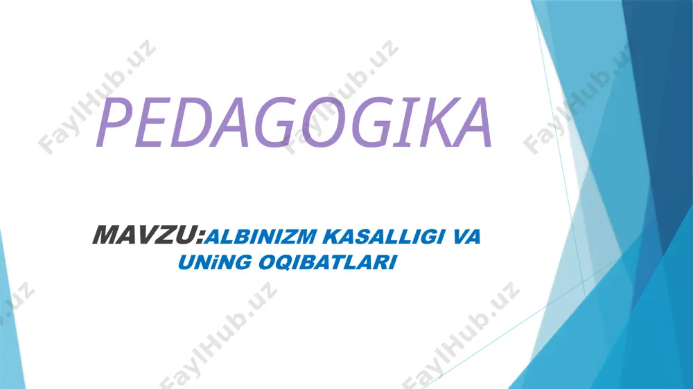lari albinizm bu melanin ishlab chiqarishdagi genetik nuqsondan boshqa narsa emas. melanin tanada mavjud bo'lgan tabiiy moddadir.rang berish uchun ham javob beradi, ham sochlar, ham terilar va ko'zning rangini ham belgilaydi. qandaydir genetik sabablarga ko'ra tanada melanin hosil bo'lmaganda yoki u kerak bo'lganda taqsimlanmasa, bu holat paydo bo'ladi. albinizmning sabablari haqida genetik savol paydo bo'ladi, chunki biz aytib o'tganimizdek, bu ota-onadan bolalarga yuqadigan nuqson. uning kelib chiqishini bilish muhimdir, chunki bu kasallik yoki nogironlik emas, balki ikkala ota-onadan ham meros bo'lib o'tgan genetik holat, hatto ikkala ota-ona albinos bo'lmagan hollarda ham. bu kasallik faqatgina odamlarda emas balki hayvon va o’simliklarda ham mavjuddir.bu holat hayvonlarda ham keng tarqalgan va afrikada, saharaning janubida, ular tez-tez tug‘ilib turishadi. hasharotlar, antilopalar, alligatorlar, qaysi hayvon bo‘lishidan qat’iy nazar. oq timsoh, oq sher yoki o‘rmondagi oq antilopa bo‘lish ular uchun oson emas, lekin bu ularni rangli hamkasblaridan ko‘ra nuqsonli degani emas. ammo ko‘zga tez tashlanishadi. belgilariga …