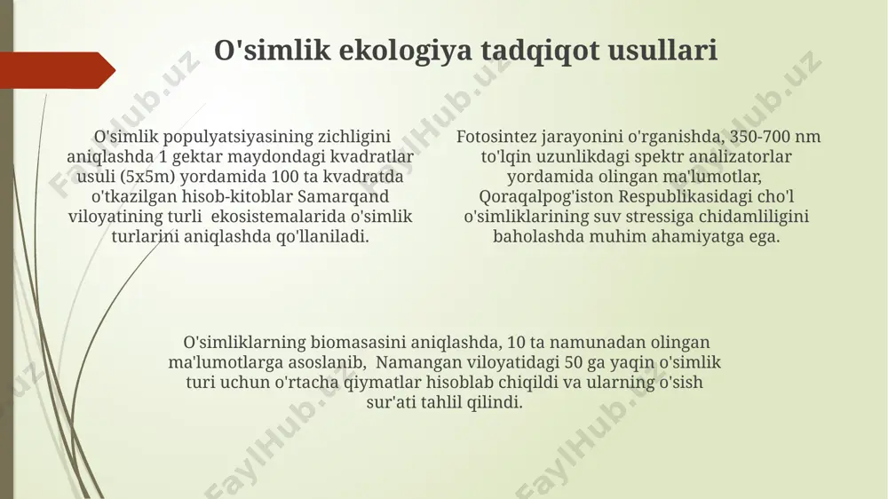 o'simliklar ekologiyasi asoslari - Page 4