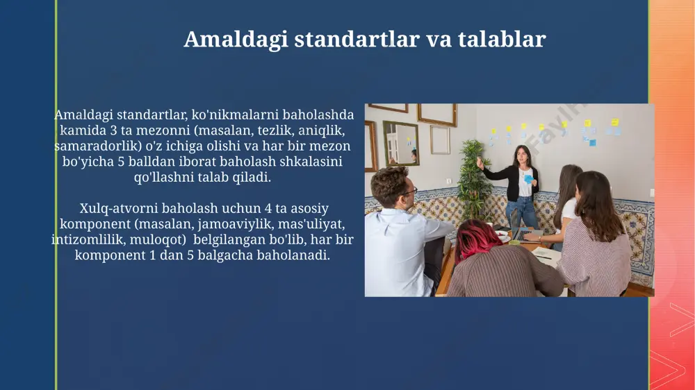 amaliy mahoratni va xulq-atvorni baholash - Page 3