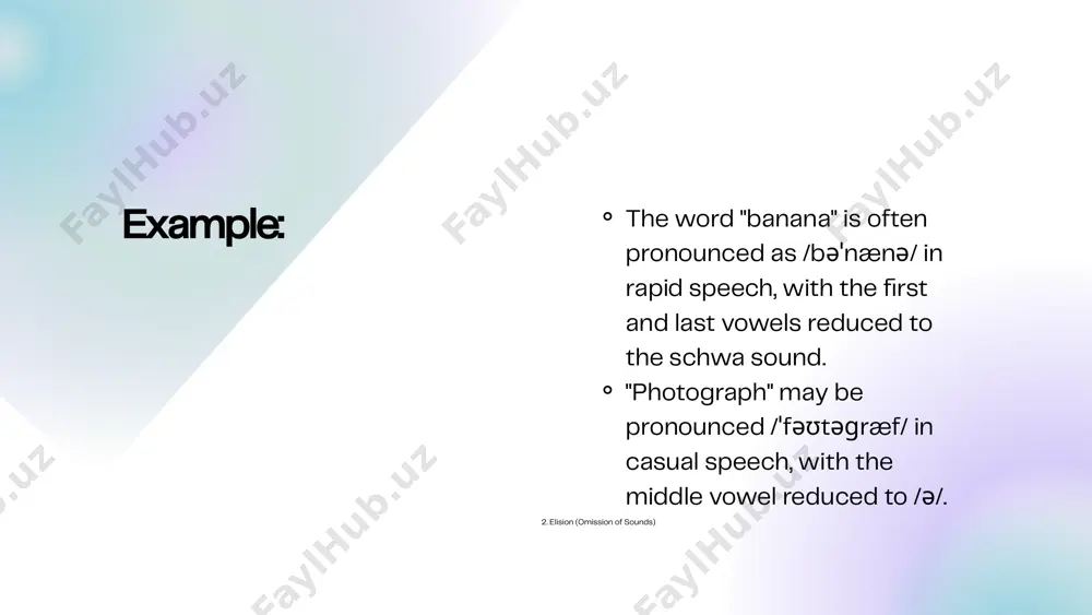 reduction of sounds in the language being studied - Page 4