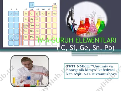 iv-a guruh elementlari ( ge, pb) — PPTX
